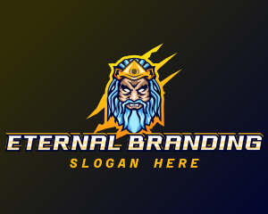 Greek God Zeus logo