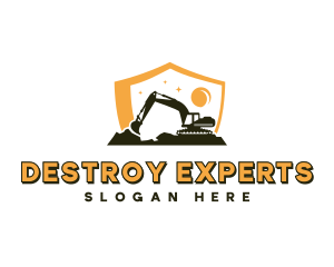 Industrial Builder Excavation logo design