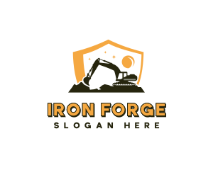 Industrial Builder Excavation logo design