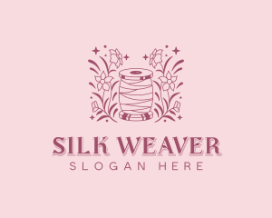 Sewing Floral Dressmaker logo design