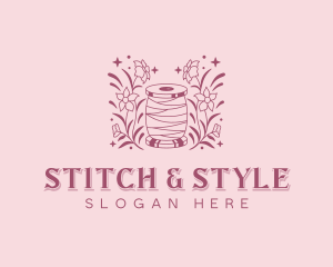 Sewing Floral Dressmaker logo