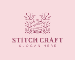 Sewing Floral Dressmaker logo