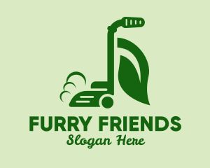 Eco Friendly Vacuum Cleaner  logo design