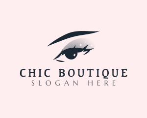 Chic Beauty Eyelashes logo design