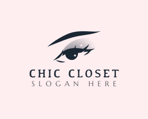 Chic Beauty Eyelashes logo design