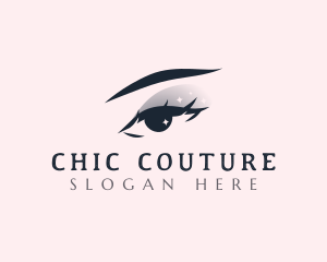 Chic Beauty Eyelashes logo design