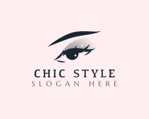 Chic Beauty Eyelashes logo design