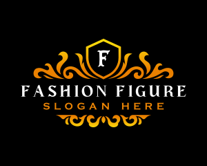 Deluxe Fashion Shield logo design