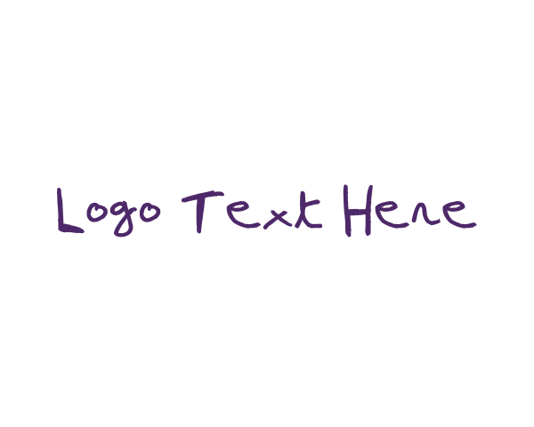Font logo example 2