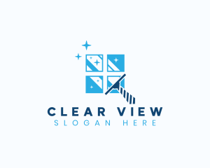 Window Cleaning Tie logo design