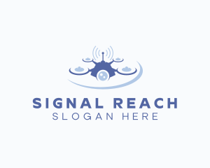 Signal Drone Videography  logo design