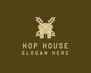 Windmill Bread House  logo design