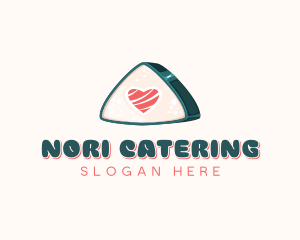 Sushi Snack Food logo design