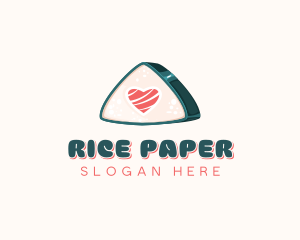 Sushi Snack Food logo design