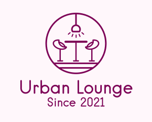 Lounge Bar Outline logo