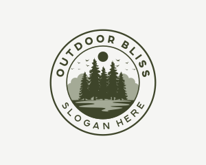 Forest Tree Nature logo design