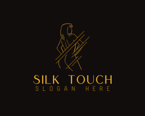 Alluring Nude Female logo design