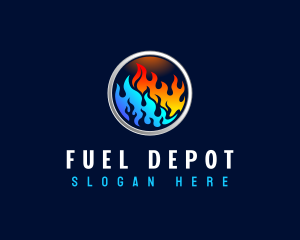 Fuel Flame Heating logo