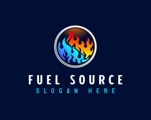 Fuel Flame Heating logo