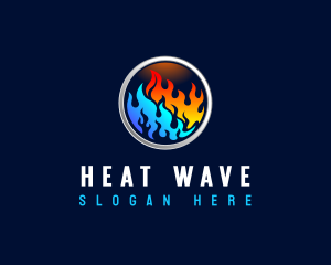 Fuel Flame Heating logo
