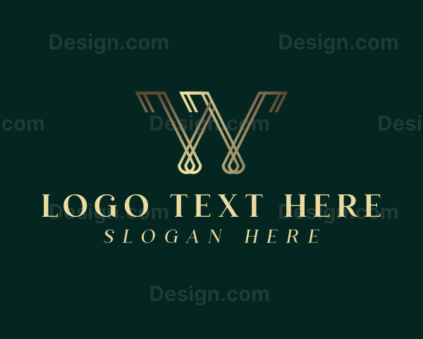 Classy Tailoring Letter W Logo