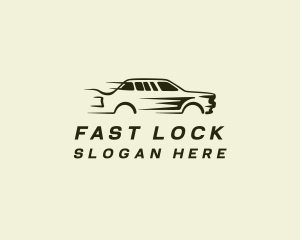 Fast Car Transportation logo design