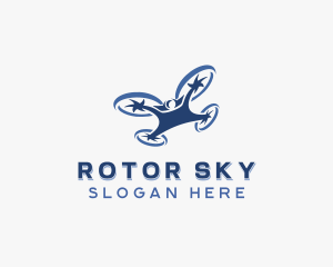 Aerial Rotorcraft Drone logo