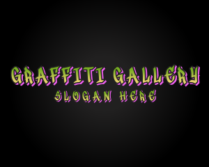 Colorful Neon Graffiti logo