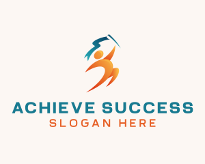 Human Success Leadership logo design