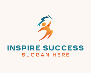 Human Success Leadership logo design