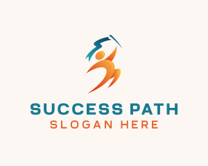 Human Success Leadership logo design