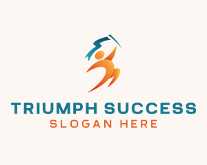 Human Success Leadership logo design