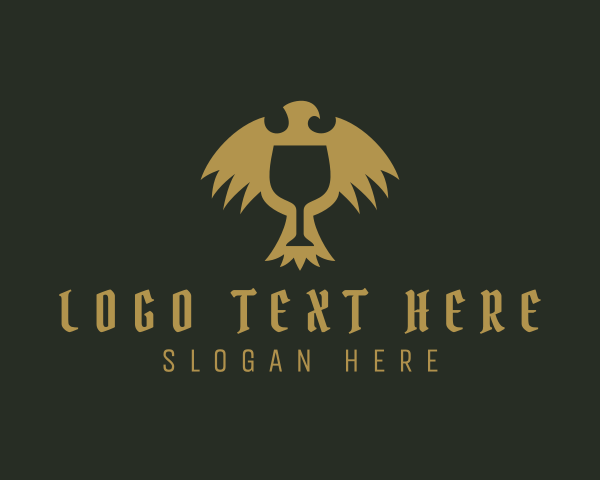 Medieval Eagle Goblet logo