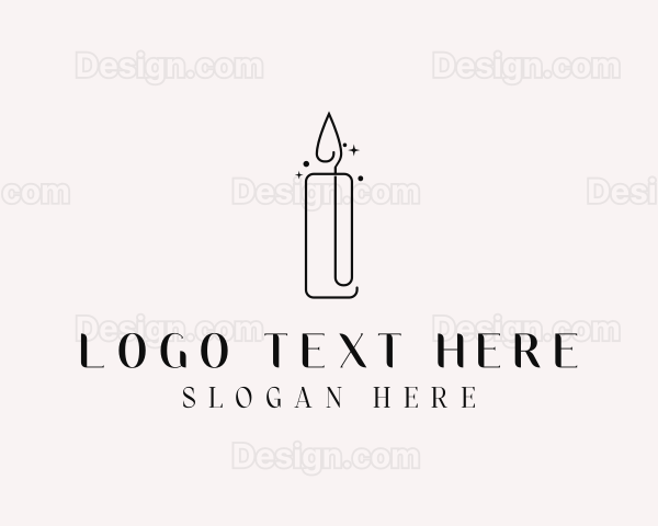 Candle Light Sparkle Logo