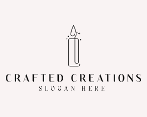 Candle Light Sparkle logo design