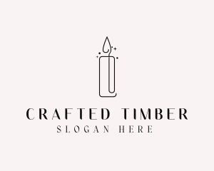 Candle Light Sparkle logo design