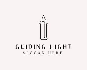 Candle Light Sparkle logo design