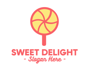 Sweet Lollipop Candy logo design