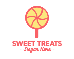 Sweet Lollipop Candy logo design