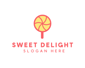 Sweet Lollipop Candy logo design