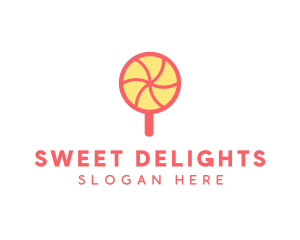 Sweet Lollipop Candy logo