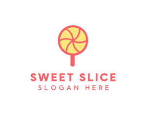 Sweet Lollipop Candy logo design