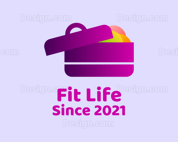 Packed Food Box Logo