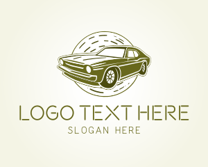 Classic Retro Car logo