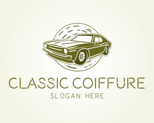 Classic Retro Car logo design