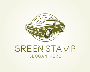 Classic Retro Car logo design