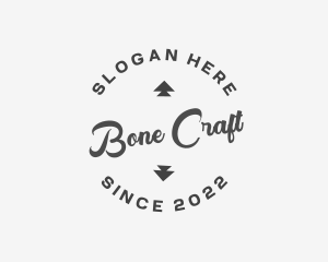 Cursive Business Craft logo design