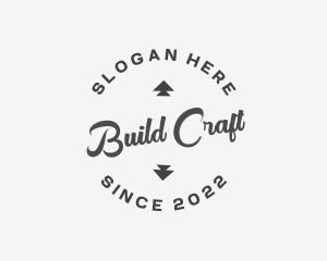 Cursive Business Craft logo design