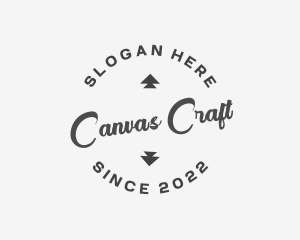 Cursive Business Craft logo design