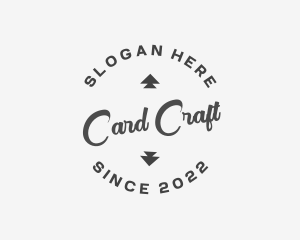 Cursive Business Craft logo design